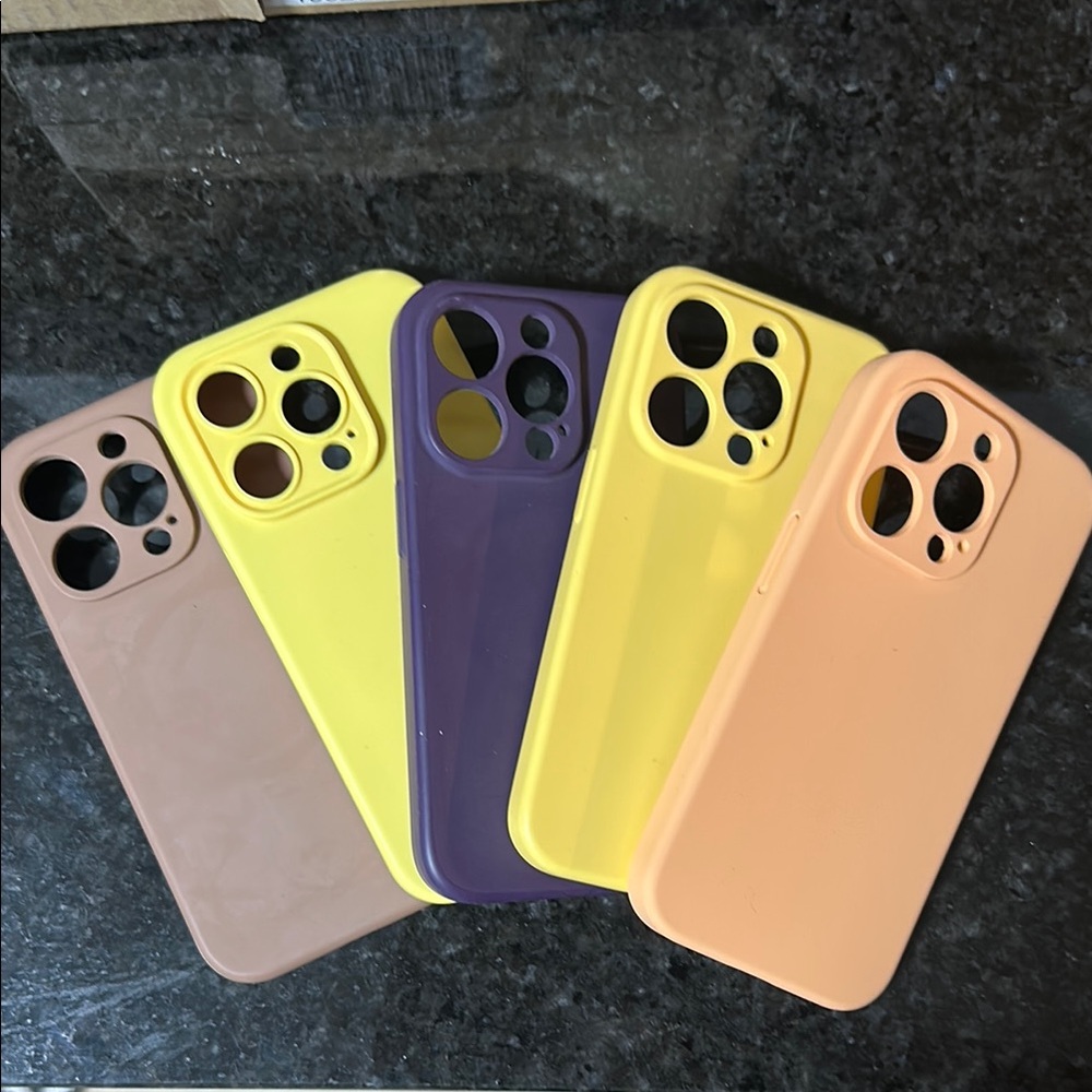 Silicone iPhone 14 Pro Case Collection